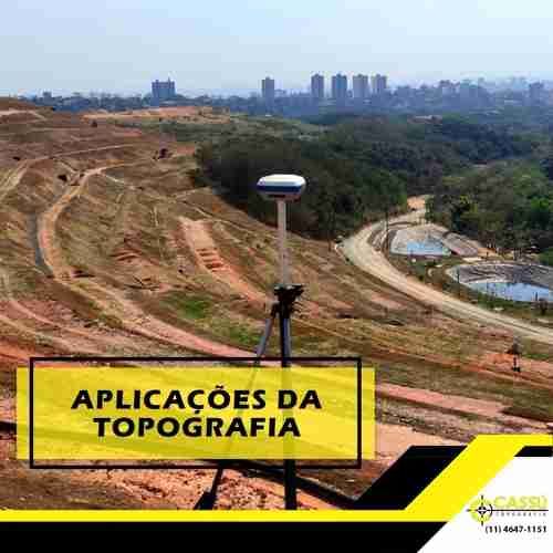 Aplicações da topografia