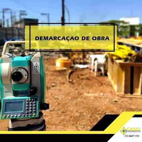 DEMARCAÇAO DE OBRA