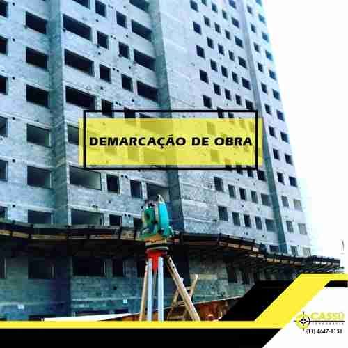 DEMARCAÇÁO DE OBRA