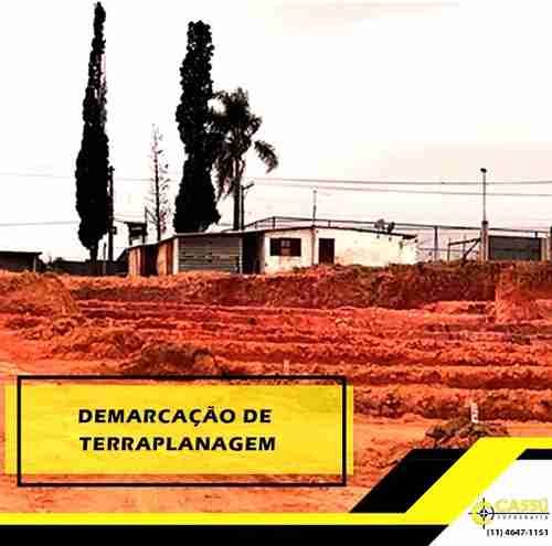 Demarcação de Terraplanagem