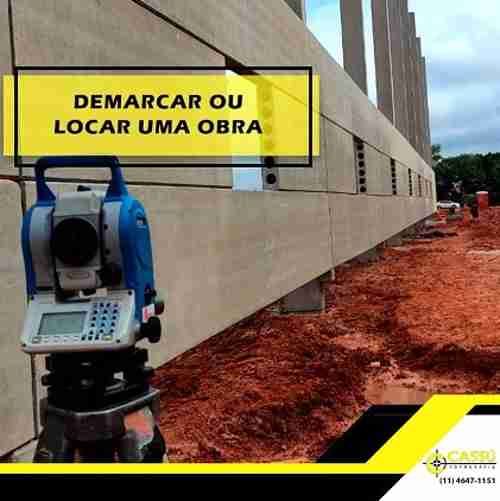 Demarcar ou Locar uma Obra