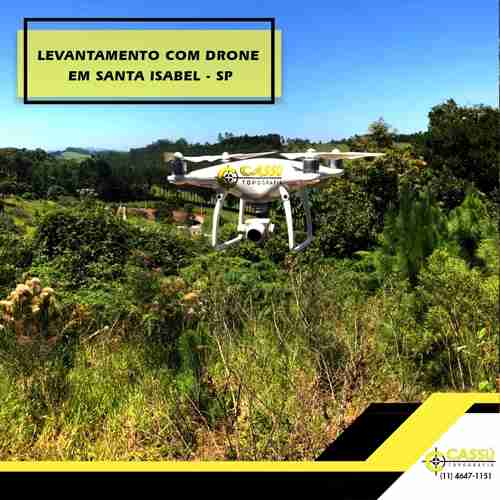 LEVANTAMENTO COM DRONE EM SANTA ISABEL - sp