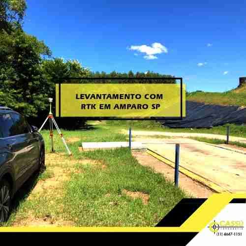 LEVANTAMENTO COM RTK EM AMPARO SP