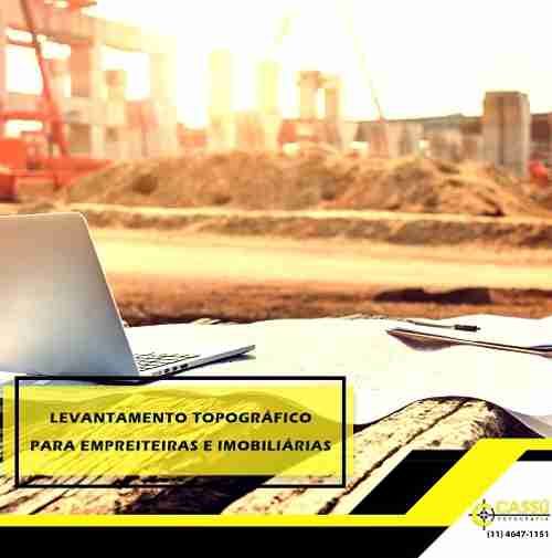 Levantamento Topográfico para Empreiteiras e Imobiliárias