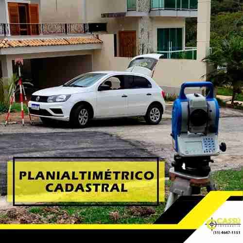 LEVANTAMENTO TOPOGRÁFICO PLANIALTIMÉTRICO CADASTRAL