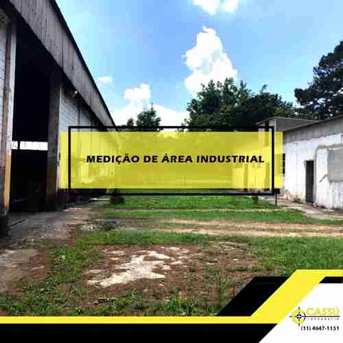 Medição de Área Industrial