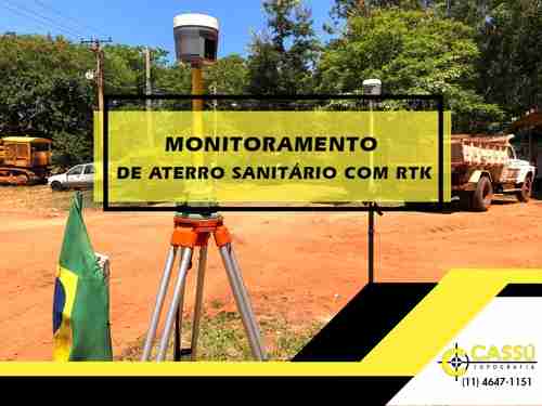 MONITORAMENTO DE ATERRO SANITÁRIO COM RTK