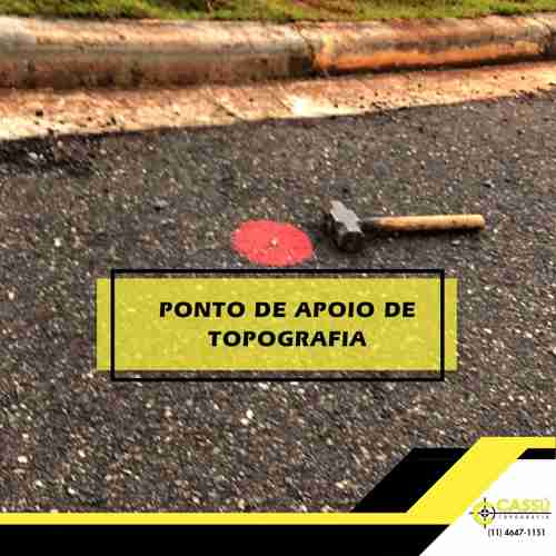 PONTO DE APOIO DE TOPOGRAFIA