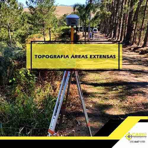 TOPOGRAFIA ÁREAS EXTENSAS