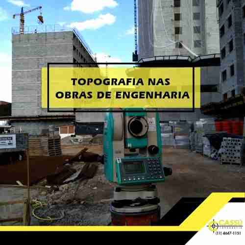 TOPOGRAFIA NAS OBRAS DE ENGENHARIA