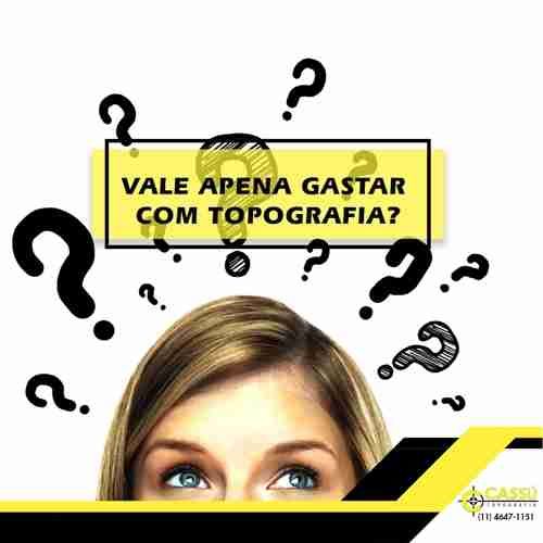 VALE APENA GASTAR COM TOPOGRAFIA?