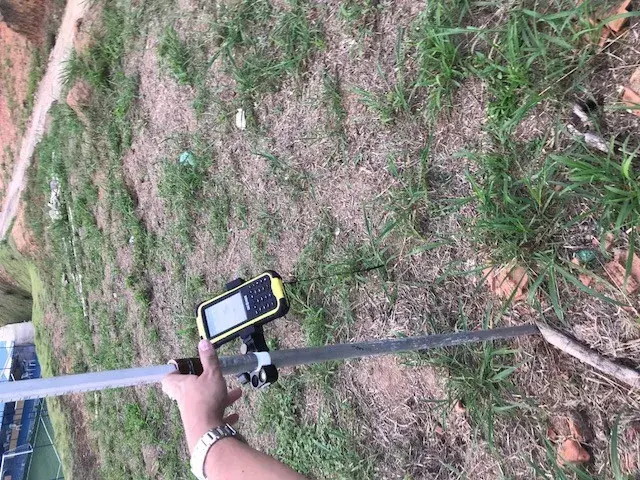 Levantamento planimétrico com gps