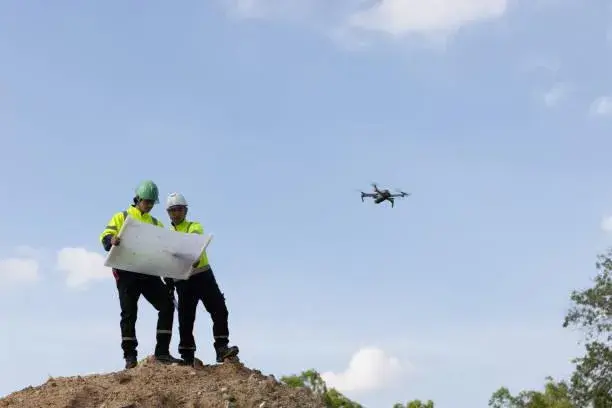 Topografia com drone